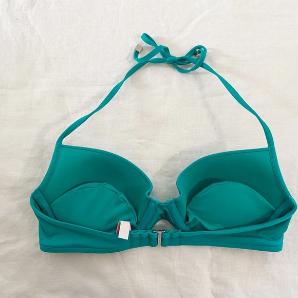 VICTORIA'S SECRET 32C Push-up Underwire Halter Bra Top - Picture 6 of 9